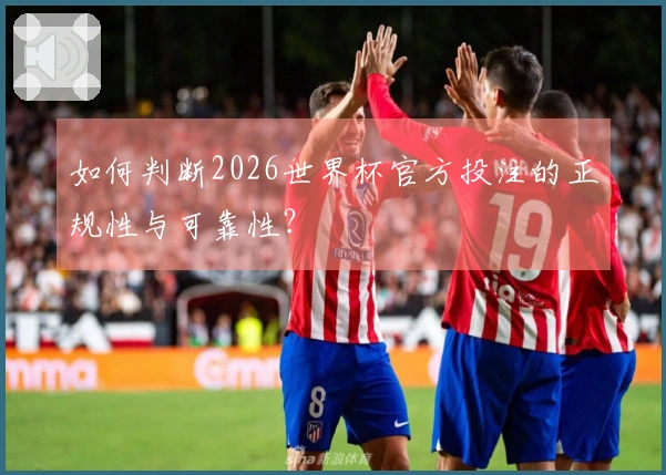 如何判断2026世界杯官方投注的正规性与可靠性？