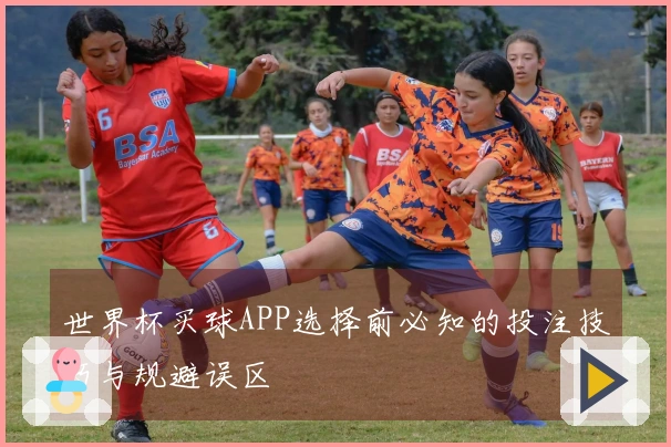 世界杯买球APP选择前必知的投注技巧与规避误区