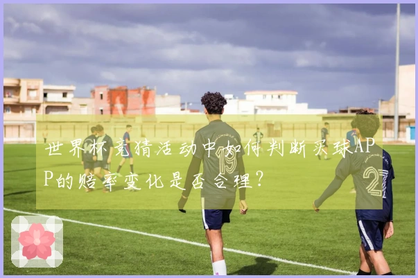 世界杯竞猜活动中如何判断买球APP的赔率变化是否合理?