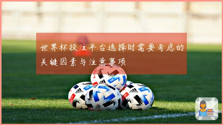 世界杯投注平台选择时需要考虑的关键因素与注意事项